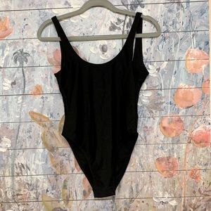 Black one piece